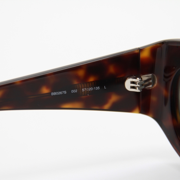 NEW BALENCIAGA SUNGLASSES BB0267S 002 BROWN UNISEX EYEWEAR - Picture 7 of 8